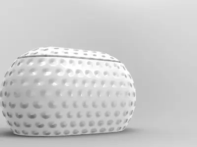 Ul Storage Box Low-poly 3D model