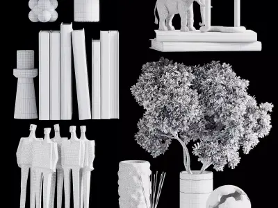 Decorative set 75 3D model