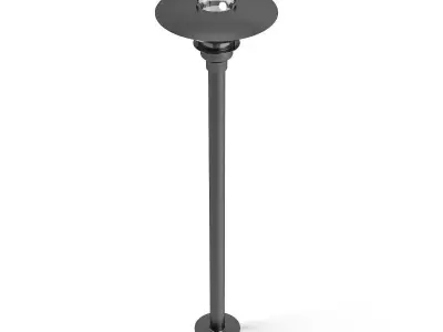 Standing Exterior Lamp 3D Model 3D model