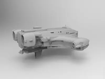 scifi spaceship 3D print model purchase