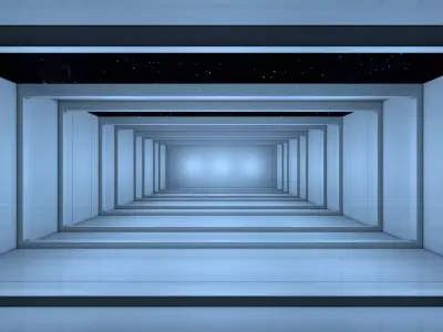 Sci Fi Interior 3D model