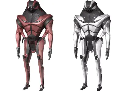 Maximilian star wars robot 3D model