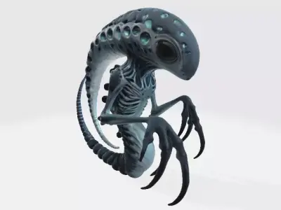 Alien 3D model