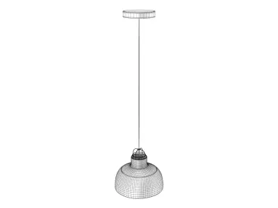 Sarn pendant light with glass shade Free 3D model