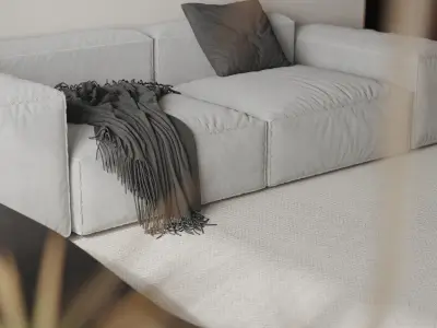 apartment interior scenes        3D model 10