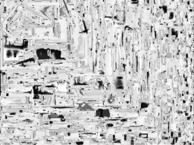 Haunted Victorian Manor Low-poly 3D model