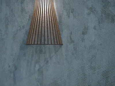 Set of four lamps 3D model