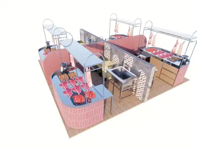 Display Stand 2 3D model