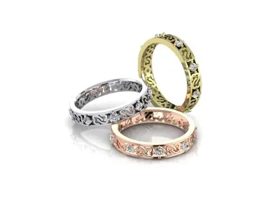 Bridal ring N2 3D print model