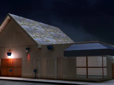 sevel-elevan store game model 3D model