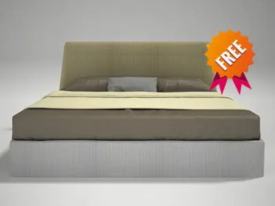 Bed LOV Desiree FBDE01 Free 3D model