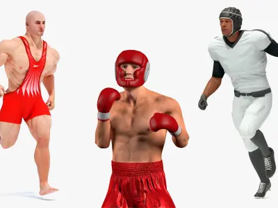  Rigged Athletes Collection 