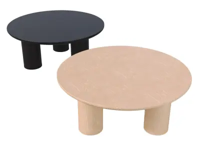 Modern Living Room Furniture Set 3D Model Pack purchase