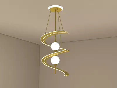 Chandelier 3D model
