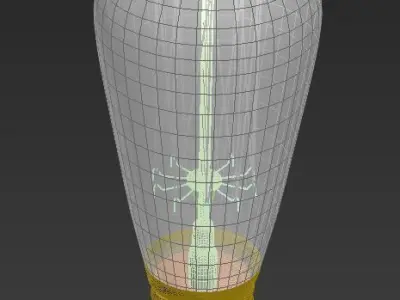 Vintage antique bulbs 3D model