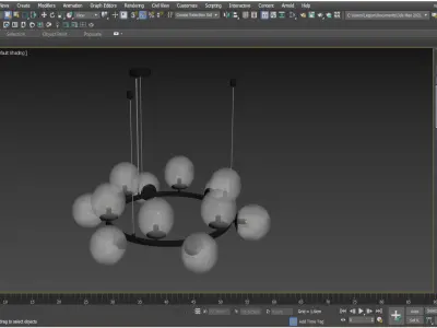 Odeon Light Tovi 3D model buy
