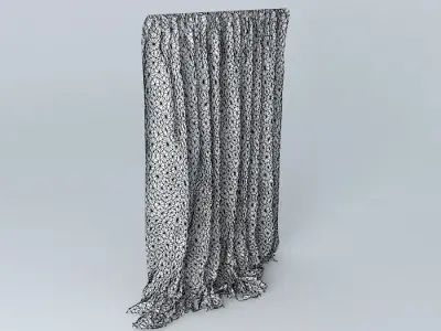 Cortina drag 3D model