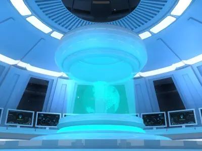 Sci Fi Room 3D model