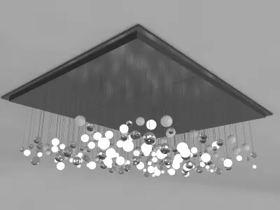 ceiling light 3D model 118