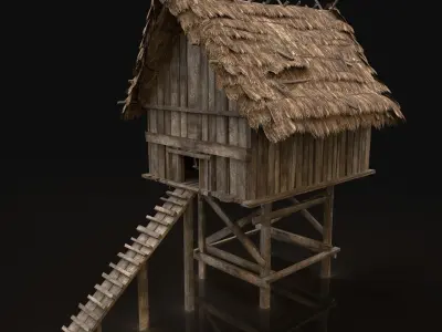 AAA NEXT GEN MEDIEVAL VILLAGE SETTLEMENT BUILDER PACK INTERIOR