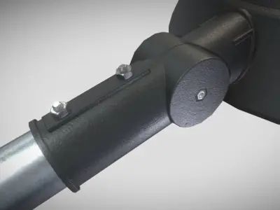 Street Light 15 version 8 5m with pole 2 Low-poly 3D model