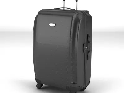 Suitcase samsonite spinner luggage 3D model