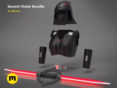 Seventh Sister Bundle 3D print model