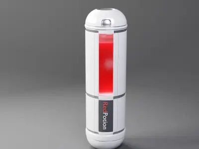 Potion E-Sci-Fi Low-Poly Models 3D model