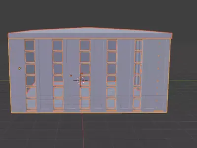 Shop and Home  Low-poly 3D model