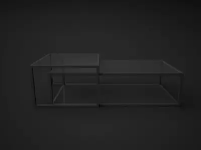 Coffee Table -Vittsjo 01 Low-poly 3D model