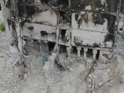 SCANS from Ukraine Buildings set 1 3D model