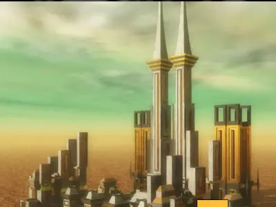 Xyff Tree City Block A2 3D model