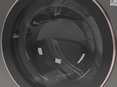 LG Washing machine WM4000HBA 3D model