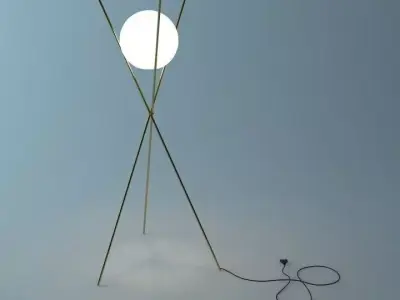 Tree in the moonlight Lamp 3D model