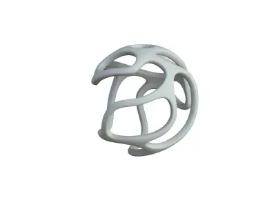 SciFi Cube Object No 33439 Low Poly Shape Texture