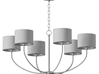 Kate Spade Sawyer Medium Chandelier 3D model