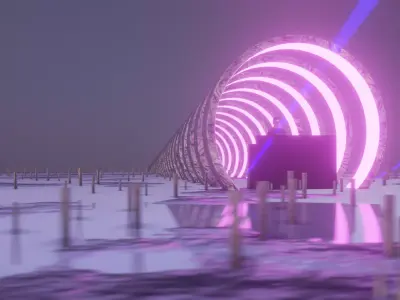 PassLand Stage 3D model