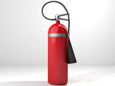 Fire Extinguisher - Type 1 3D model