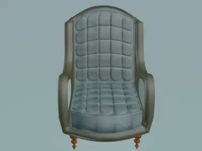 Armchair number three 3D model