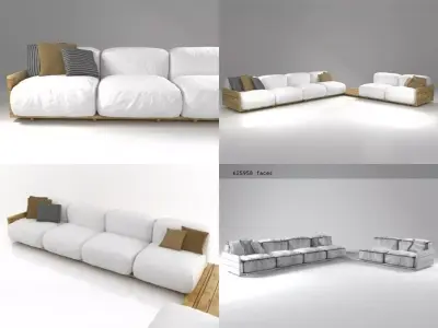 Pallet Set 03 3D model