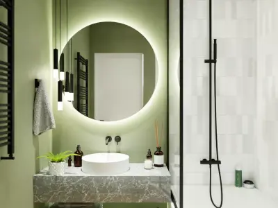 Small bathroom Free 3D model