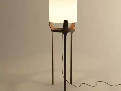 Flint lamp 3D model