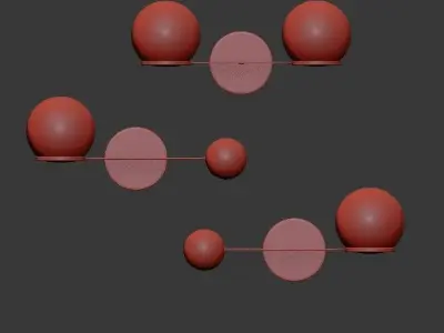 Contrapesso LED Single Sconce 3D model