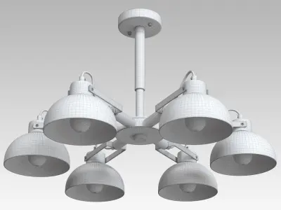 Ceiling chandelier Forest 693010706 3D model