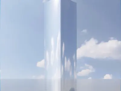 Parametric Building 1c10 3D model