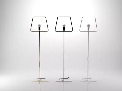 Floor lamp 3D model 98