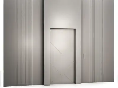 Modern Elevator BS 3D model
