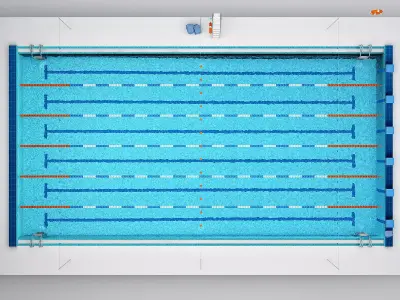 Swimming Pool 3D model