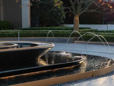 Modern Waterscape 3D model