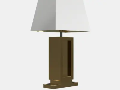 Modern Table Lamp Design 3D model buy